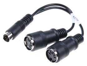 Yamaha Cable-plugs-adapter - Zp893500 Midi Cable Md6p-din Mini Socket 100