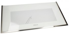 Kuppersbusch Teka Oven outer Door - 82032037 Bonded Glass Door Hlc 840 White Nl