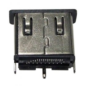 Grundig Hdmi Female Socket - 032241r C00928706 Hdmi 13mm Smd Connector Vert