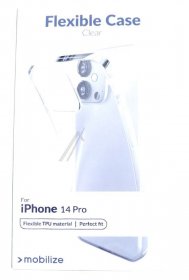 Mobilize Leather Bag Gsm - 27964 Mobilize Gelly Case Apple Iphone 14 Pro Transparent