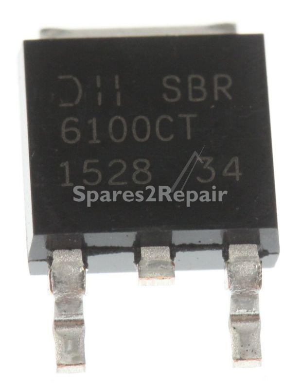 Samsung Diode - 0402-002006 Diode Rectifier Sbr6100ctl 100v 6a To-2