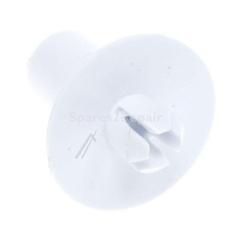 Stop Unit - C00022468 482000026035 Plastic Expansion Rivet - White [Whirlpool Indesit]