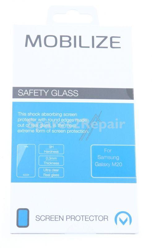 Mobilize Display Protective Plastic Film - 53115 Mobilize Glass Screen Protector Samsung Galaxy M20