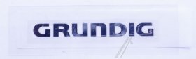 Grundig Emblem - Wga42002-aa C00928639 Name Plate Grundig Logo 5 3mm