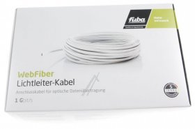 Fuba Pof Network - Wfl 500 Webfiber Pof Lichtleiter-kabel 50m