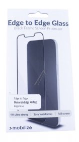 Mobilize Display Protective Film - 57386 Mobilize Edge-to-edge Glass Screen Protector Motorola Edge 40 Neo Edge Glue