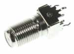 Grundig F socket - 038083r-2 C00940030 Con F-type 21 5mm Spring T v