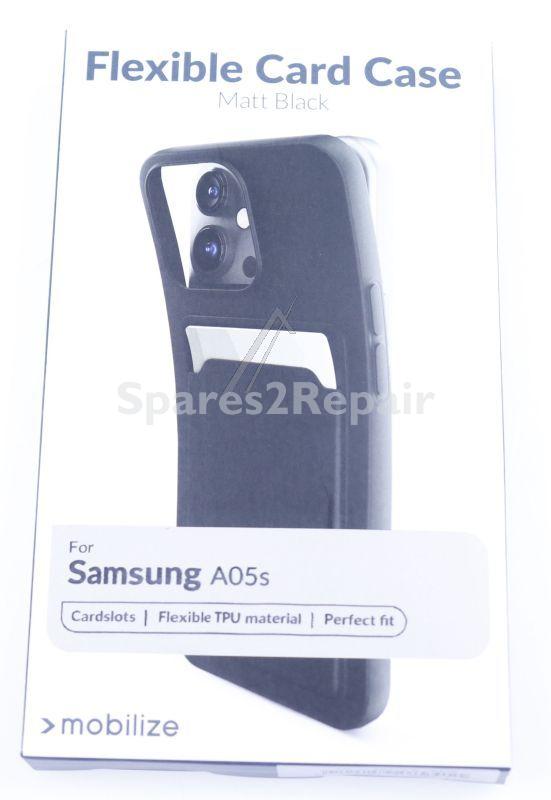 Mobilize Leather Bag Gsm - 29378 Mobilize Rubber Gelly Card Case Samsung Galaxy A05s Matt Black