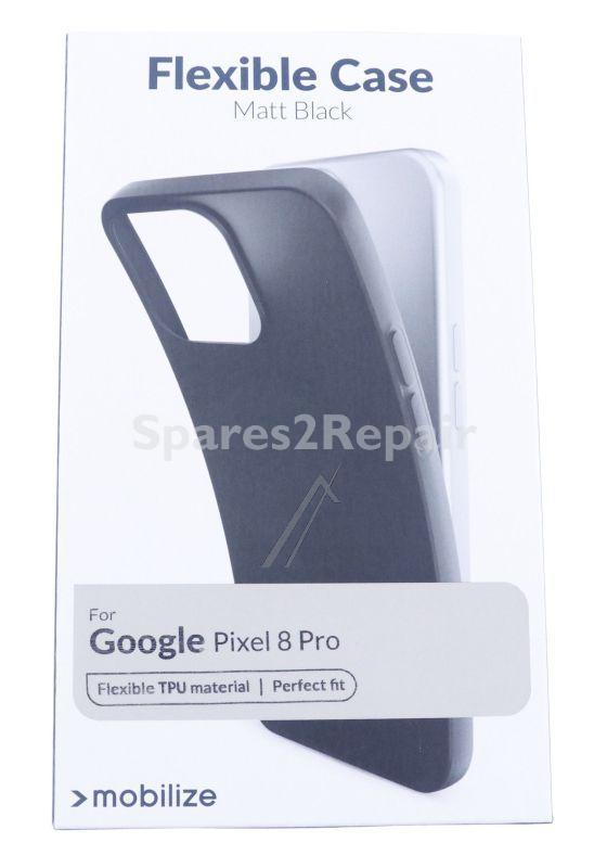 Mobilize Leather Bag Gsm - 29149 Mobilize Rubber Gelly Case Google Pixel 8 Pro Matt Black
