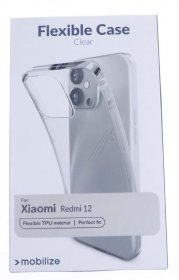 Mobilize Leather Bag Gsm - 29089 Mobilize Gelly Case Xiaomi Redmi 12 Transparent
