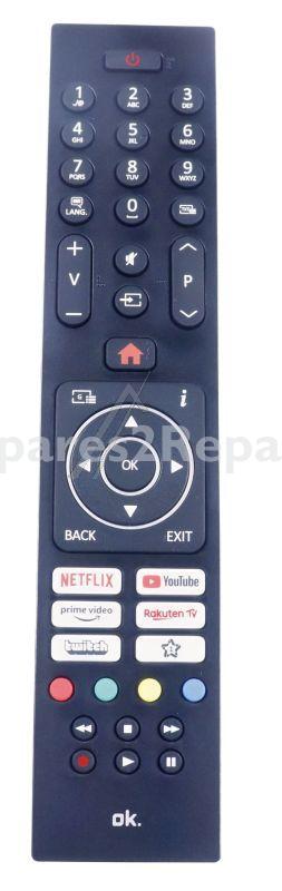 Vestel Ir remote Control - 23762757 R-c 45135p Ok (gray-s)(black-p)