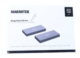 Marmitek Scart Switch Over Box - Megaview 251 Pro Hdmi-extender Utp - Hdbaset - 4k 60hz - 120 M - Poc