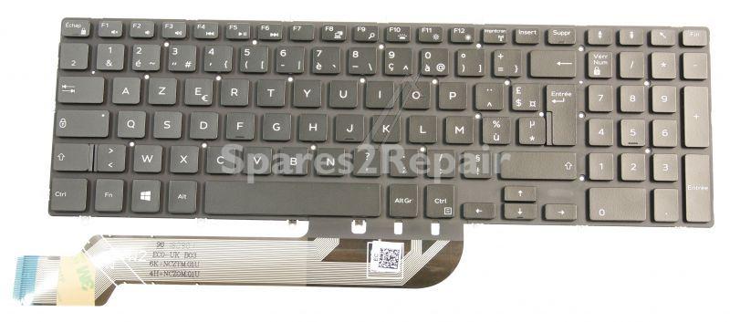 Dell Fr French Notebook keyboards - Cmh7p Keyboard 102 Fr M16nxc-ubs