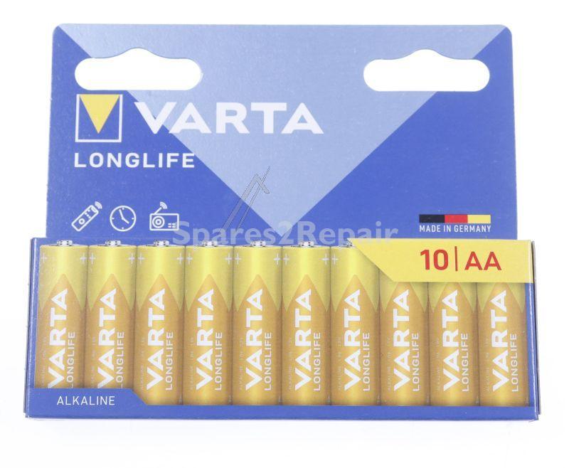 Varta Aa - Battery - Lr6 4106101761 1 5v Alkaline Mignon Aa 10-pack Longlife