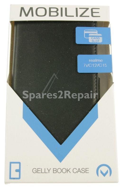 Mobilize Leather Bag Gsm - 27027 Mobilize Classic Gelly Wallet Book Case Realme 7i-c12-c15 Black