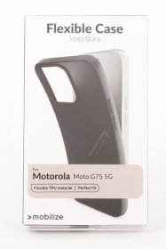 Mobilize Leather Bag Gsm - 80724 Mobilize Rubber Gelly Case Motorola Moto G75 5g Matt Black