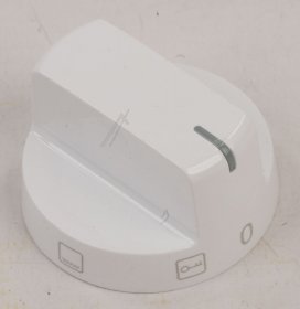 Control Knobs - 9090141 Rotary Knob Electric Es 44mm 4972b 00 White+electric 5 8tw [Amica]