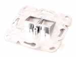 Efb Frame Outlet - Et-25111k Tragring Umlaufend 2-port Fur Keystones Designfahig Tae