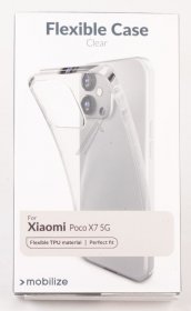 Mobilize Leather Bag Gsm - 80747 Mobilize Gelly Case Xiaomi Poco X7 5g Clear