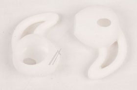Xccess Foam Pad Headphones - 50762 Silicone Earplugs With Hook For Apple Earpods & Airpods White