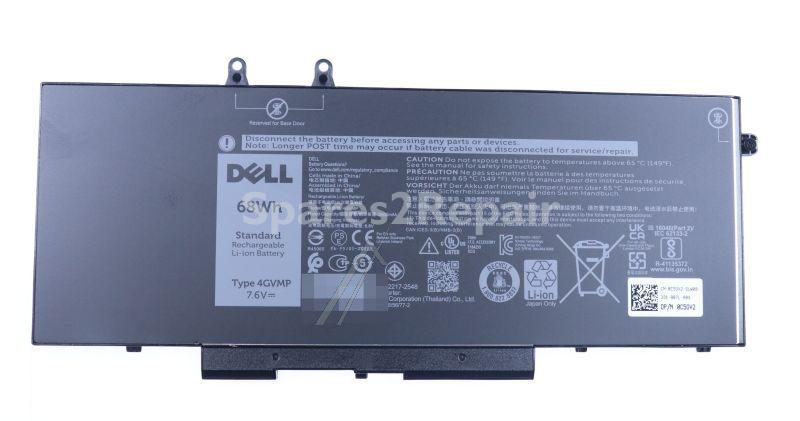 Dell Laptop Battery - 4gvmp 4gvmp Battery 68wh
