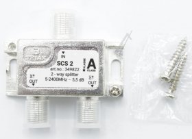 Triax Sat-, Bk- And Terrestrial Div - Scs 3 349823 3-way Distributor