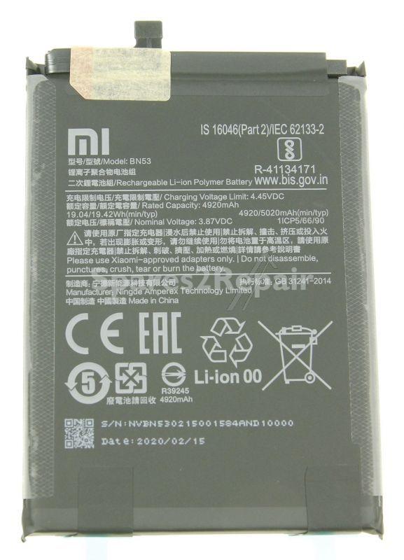 Xiaomi Battery - Bn53 46020000181g Battery Bn53 30%soc