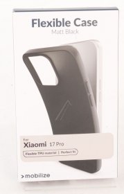 Mobilize Leather Bag Gsm - 81554 Mobilize Rubber Gelly Case Xiaomi 17 Pro Matte Black