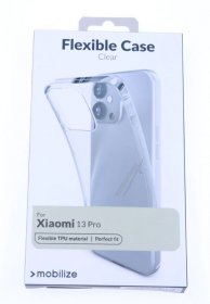 Mobilize Leather Bag Gsm - 28684 Mobilize Gelly Case Xiaomi 13 Pro Transparent