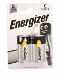 Energizer C Akaline Batteries - E304396800 Everyday Baby (c) Cp2