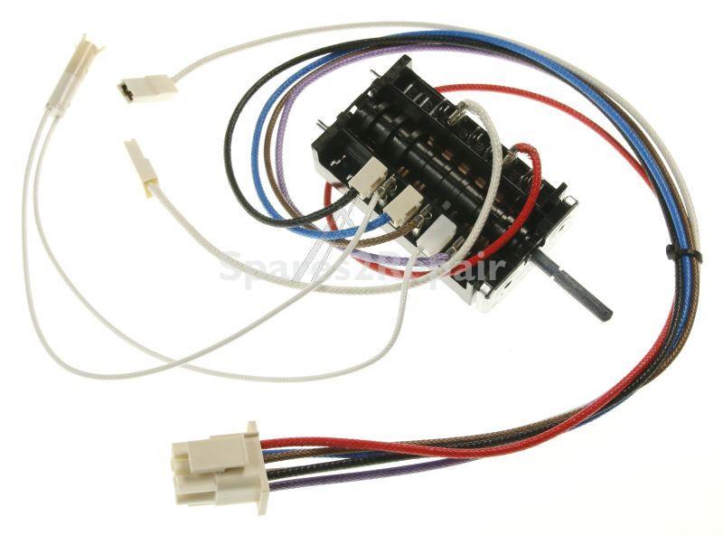 Smeg Mode Select Switch - 690733202 Wiring+switch Assembly