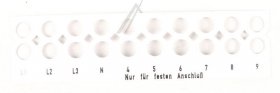 Stiebel Zanker Discs - 058075 Label Plate Plastic