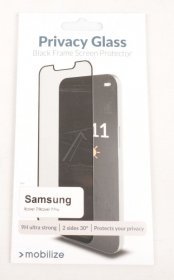 Mobilize Display Protective Film - 59280 Mobilize Privacy Glass Screen Protector - Black Frame - For Samsung Galaxy Xcover7-xcover7 Pro