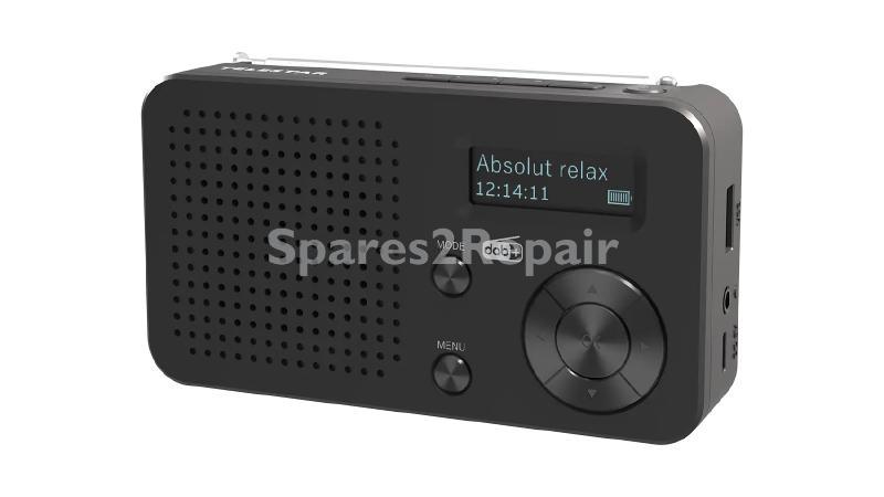 Telestar Radio Workshop - Top 100 5700100 Top 100 Black Portable Radio
