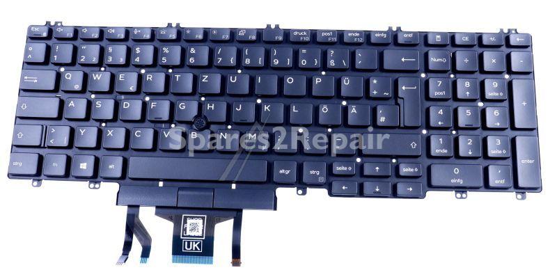 Dell Notebook-keyboards - Wpn3h Keyboard 103 Keys German M18ixl-bps Wb