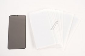 Mobilize Display Protective Film - 75029 X-guard Display Protective Film - Privacy Black Frame - Galaxy S22 5g-s23 5g (10-pack Bulk)