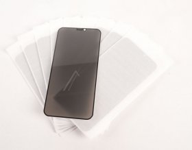 Mobilize Display Protective Film - 75010 X-guard Glass Display Protector - Privacy Black Frame - Apple Iphone X-xs-11 Pro -(10-pack Bulk)