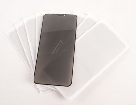 Mobilize Display Protective Film - 75011 X-guard Display Protective Film - Privacy Black Frame - Iphone Xr-11 (10-pack Bulk Pack)