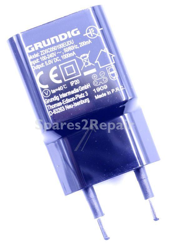 Erard Usb Power Supplies - 8201 Usb Charger A F - Mains Operation 230v - 5v-1a - 5w - Matte Black Shelf Carton