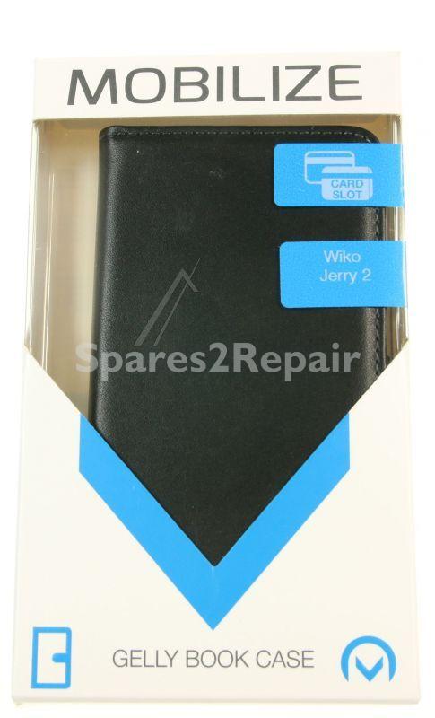 Mobilize Leather Bag Gsm - Mobilize Classic Gelly Wallet Book Case Wiko Jerry 2 Black