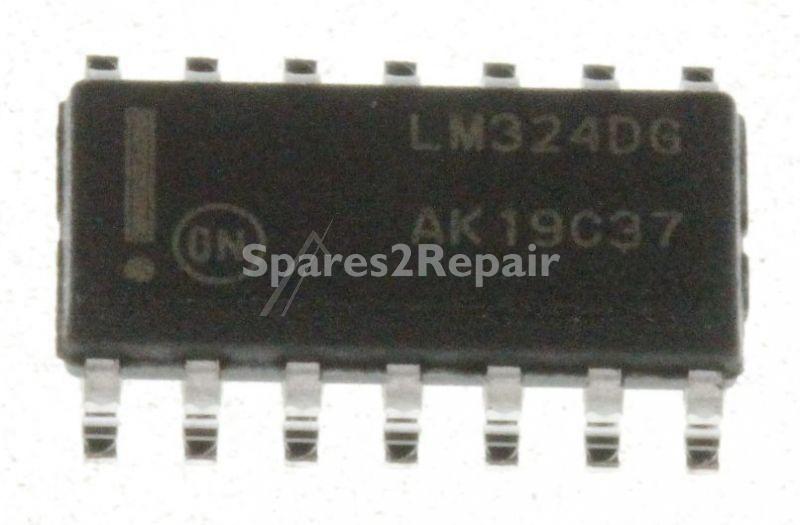 On Semiconductor Operational Amplifier Ic - Lm324d Transistor Smd