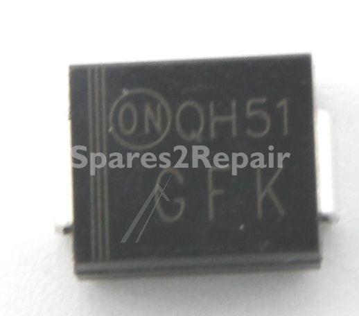 On Semiconductor Protection Diode - Tvs-diode, 1,5kw-1500w 30v, Unipolar Smd Do-214ab (smc)
