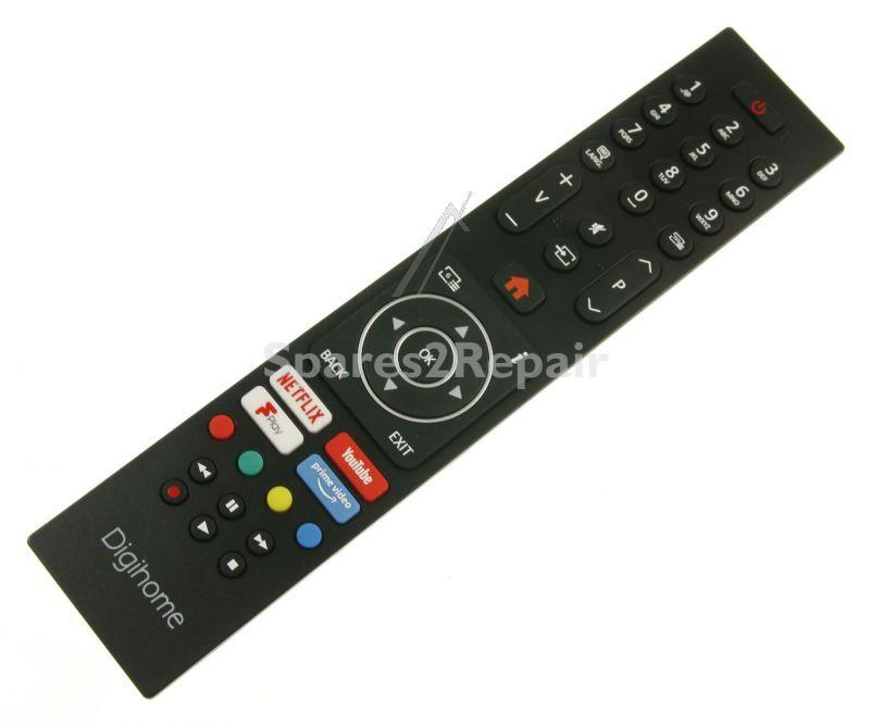 Vestel Ir remote Control - R-c 43137p 23546384 R-c 43137p Digihome(gb-ie(gray-s)(blk-p