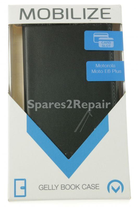 Mobilize Leather Bag Gsm - 26928 Mobilize Classic Gelly Wallet Book Case Motorola Moto E6 Plus Black