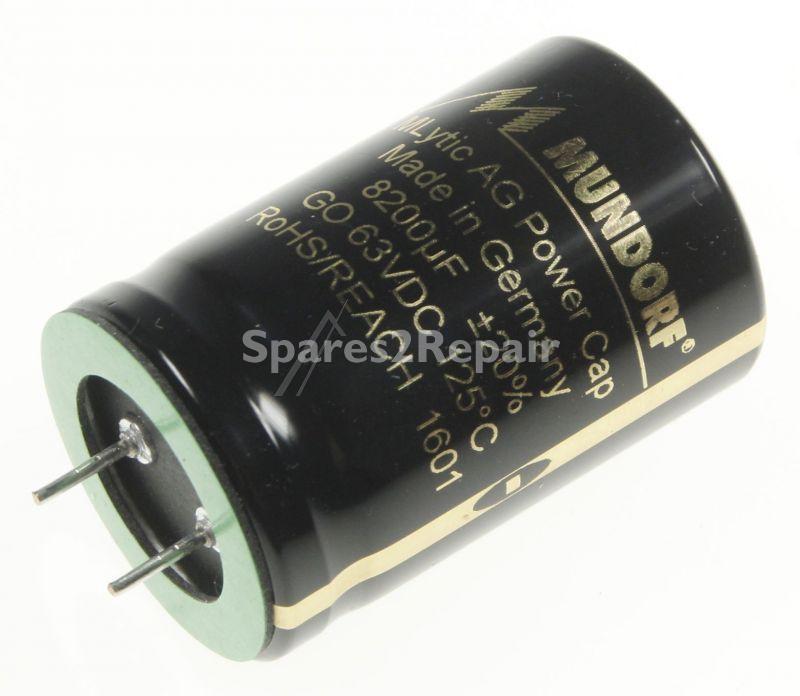 Mundorf 63v Radial Electrolytic 125 De - 8200uf-63v Mlgo63-8200 Audio Elcap Radial 125° 30x45mm Snap-in