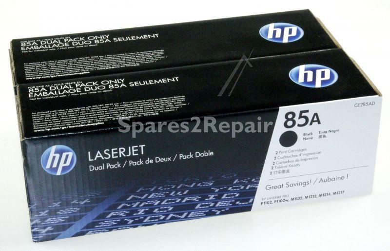 Hewlett Packard Toner Cartridge - 85ad Ce285ad Toner Cartridge Black Double Pack