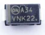 On Semiconductor Smd Diode - 40v-3a Diode schottky 3a 40v Sma Typ:
