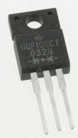 Samsung Diode - 0402-001546 Diode Rectifier Ugf10gct 400v 10a ito-22