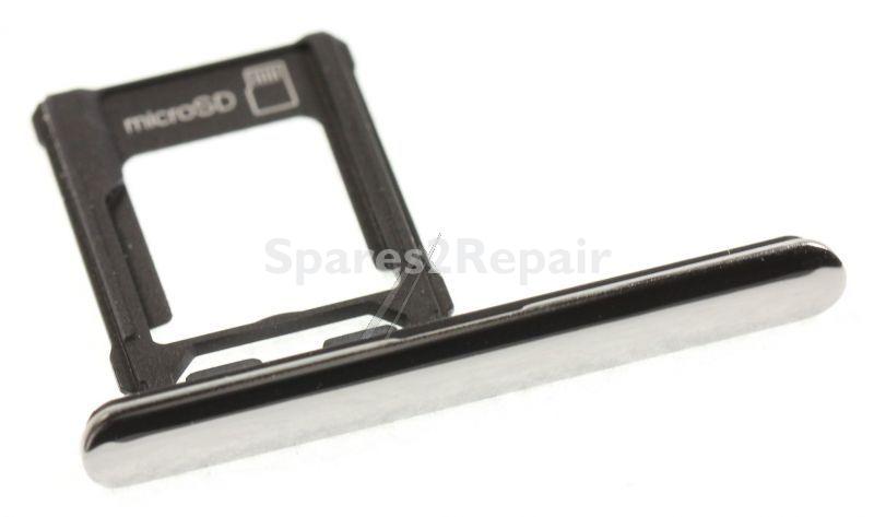 Sony Sim card Holder - 1307-9896 U50061501 Cap Tray Assembly Ss Chrome