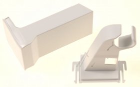 Samsung Casing Cover - Da91-05341f Assembly Install Rb7300t Snow White